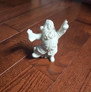 White Santa Claus Figurine